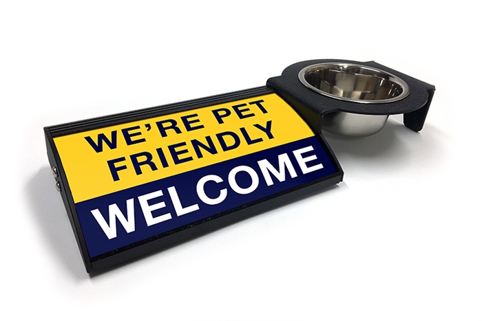 (P4P) We're Pet Friendly / Welcome - Thank you for your Business (B/Y) - Image 2