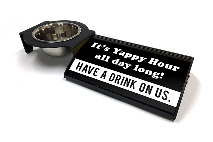 (P4P) It's Yappy Hour all day long! - Combo Set (Left Mount) (B/W)