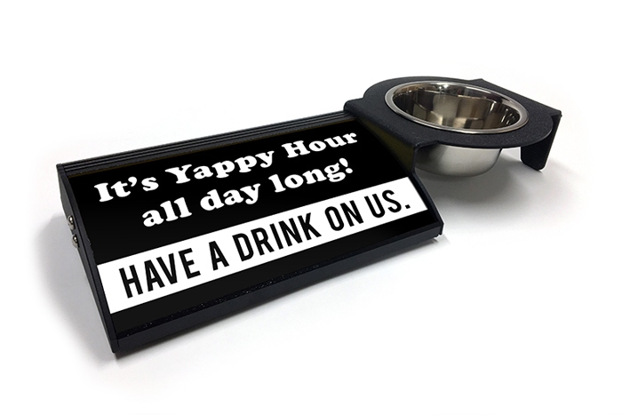 (P4P) It's Yappy Hour all day long! - Combo Set (Right Mount) (B/W)