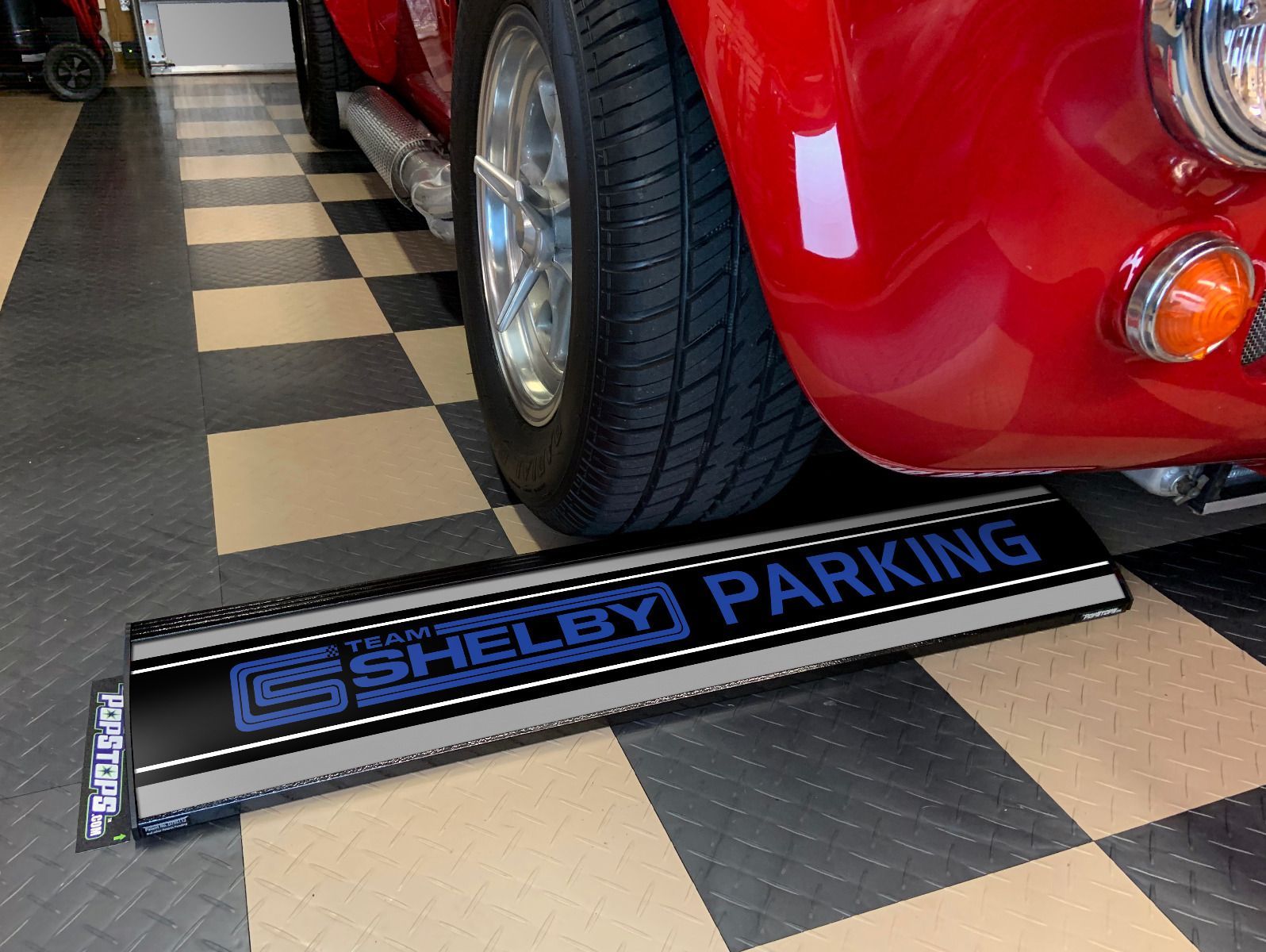 TEAM SHELBY LOGO-PARKING / NAME & MESSAGE HERE (Personalized)  (36") - Image 3