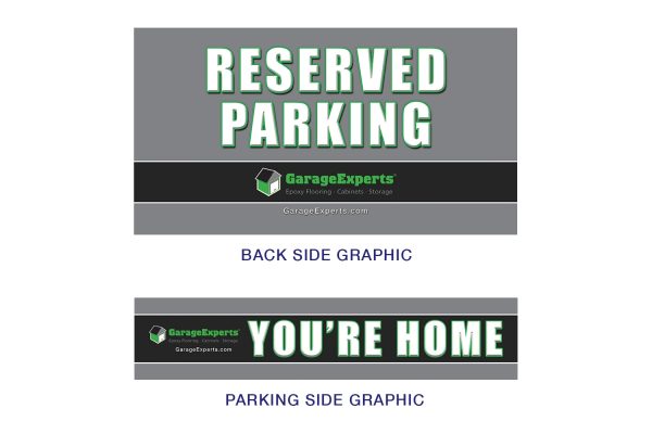 Garage Experts Combo Set - Reserved Parking / You're Home (12") - Image 4