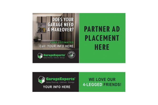Garage Experts (Split Ad) - PopStops for Pets (Universal Sidewalk Advertising System)  - Image 3