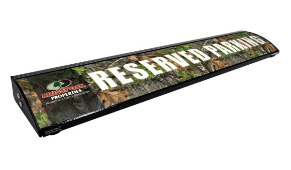 RESERVED PARKING / WELCOME BACK FROM THE WOODS (MOP - 36")