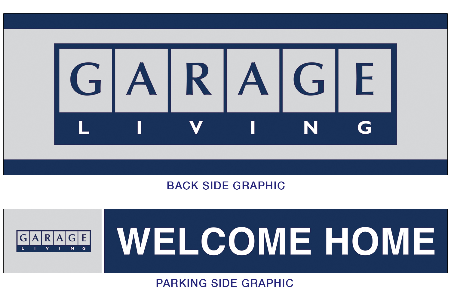 Garage Living 18" Combo Set - (Logo) / Welcome Home  (4 Pack / Free Ground Shipping) - Image 4