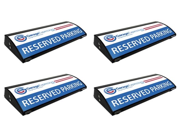 Garage Expressions 18" Combo Set - (Logo) Reserved Parking / Welcome Home  (4 Pack / Free Ground Shipping)